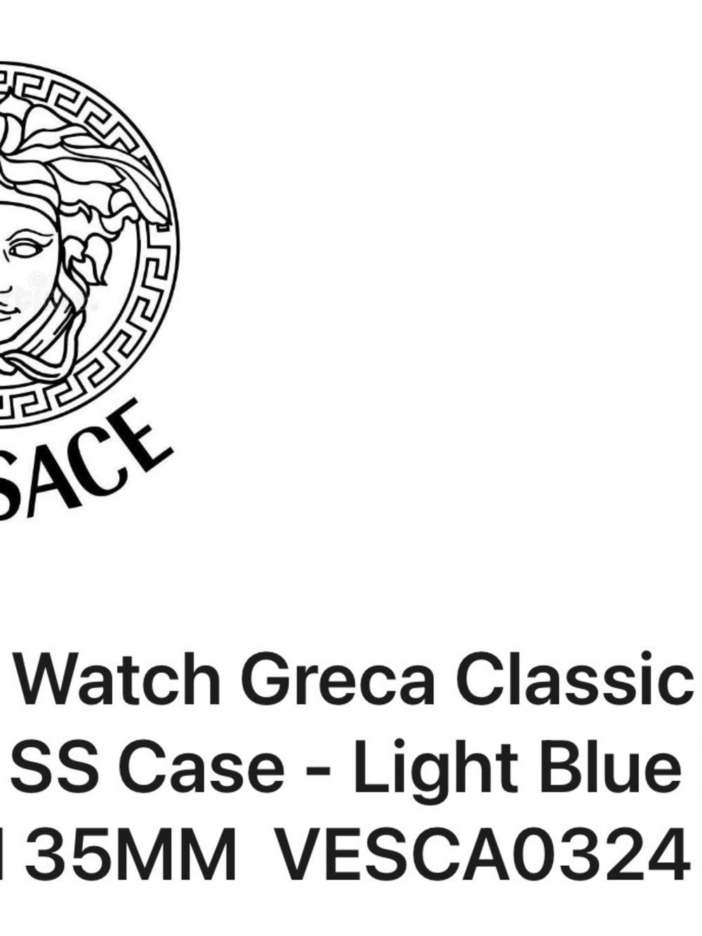 Versace Men's Silver Watch with Turquoise Dial - Picture 14 of 14